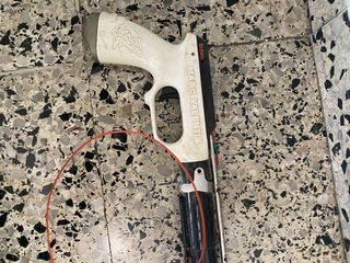 Fusil pesca submarina Tecnomar y aletas Sporasub