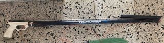 Fusil pesca submarina Tecnomar y aletas Sporasub