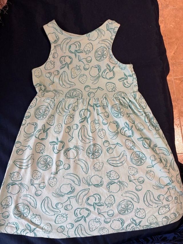 Vestido Lefties estampado frutas