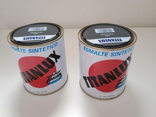2 botes Titanlux Gris Medio 549