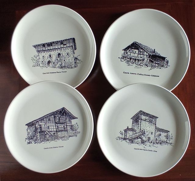 Platos Beyena (cuatro platos decorativos)