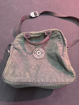 Bolso Kipling verde militar 