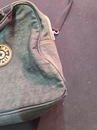 Bolso Kipling verde militar 