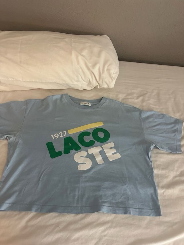 Camiseta Lacoste azul - Talla S