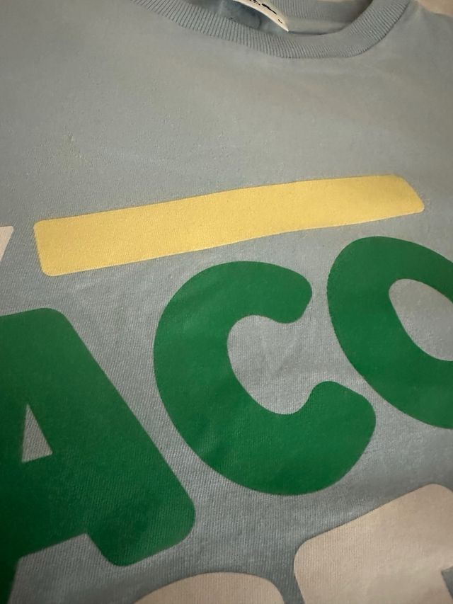 Camiseta Lacoste azul - Talla S