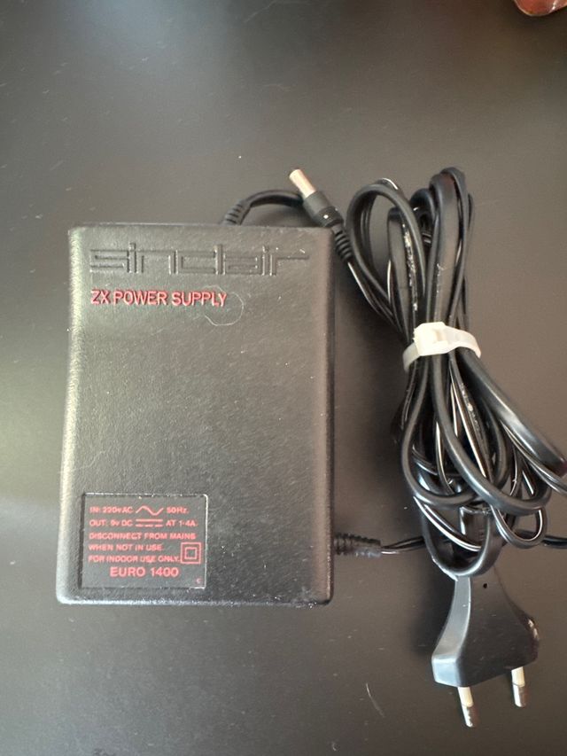 Fuente alimentación Sinclair ZX
