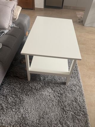 Mesa centro Ikea blanca