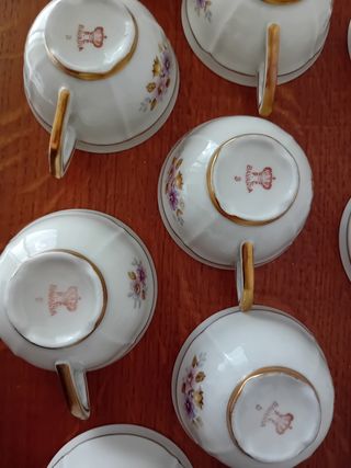 Servizio thè Bavaria vintage 27pz
