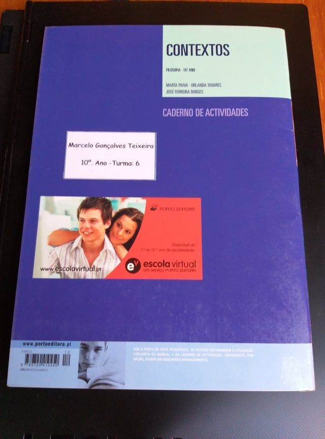 Contextos-Filosofia 10o ano-Caderno de Actividades