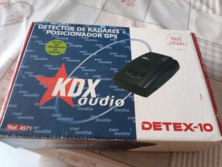 Detector Radares GPS KDX DETEX-10