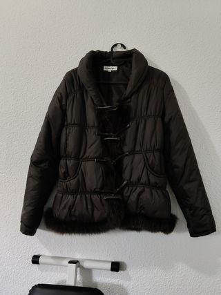 Chaqueta Pluma Marrón