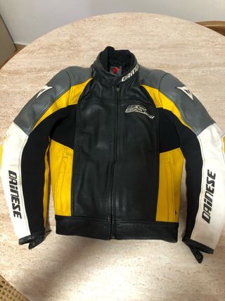 Chaqueta moto Dainese cuero