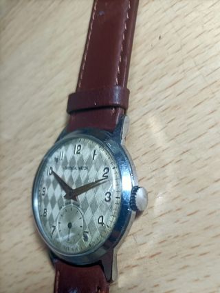 Relógio pulso homem antigo a corda oriental whatch