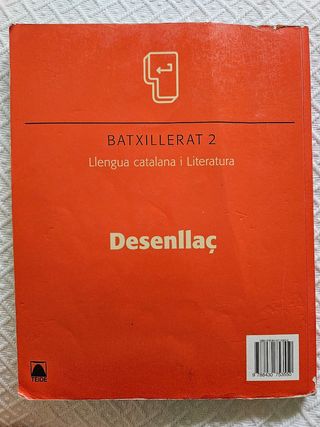 Desenllaç. Llengua catalana i literatura 2. Bat...