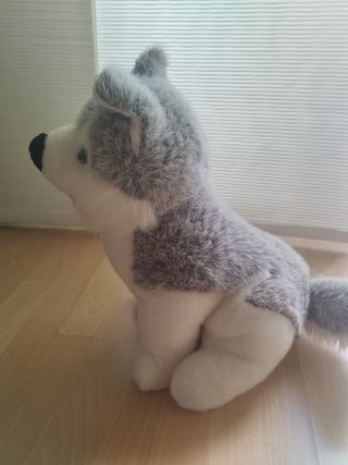 Peluche Perro Husky Siberiano