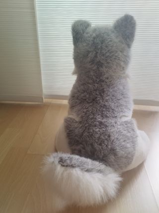 Peluche Perro Husky Siberiano