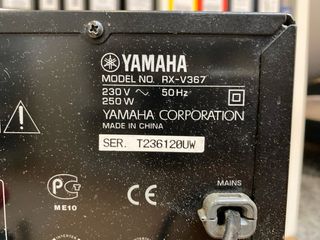 Amplificador Yamaha RX-V367 - AV Receiver