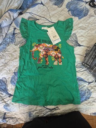 Camiseta Springfield niña - Verde