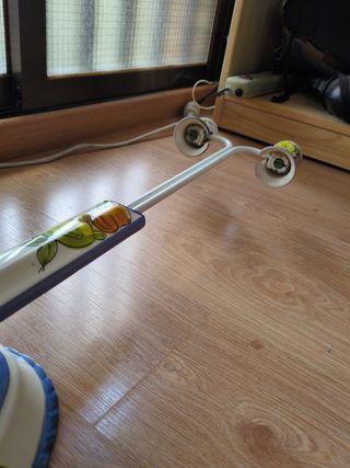 Aplique Cerámica Frutas - 2 luces (2 tubos LED)