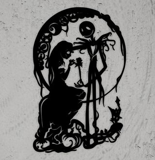 WallArt Nightmare Before Christmas