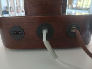 Teléfono antiguo estilo retro