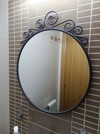 Espejo redondo Ikea - baño