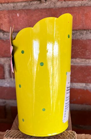 Maceta / Portaobjetos metálico