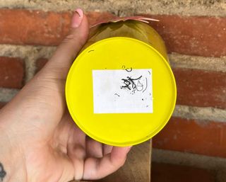 Maceta / Portaobjetos metálico