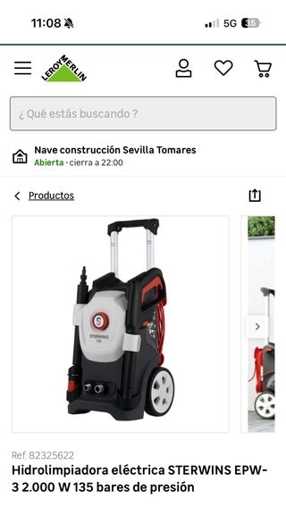 Hidrolimpiadora eléctrica STERWINS EPW-3 2.000 W 1