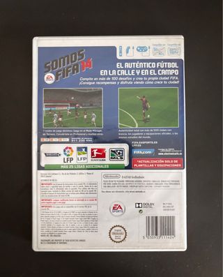 3 juegos Wii - FIFA 14, Grand Slam Tennis, Wii Spo