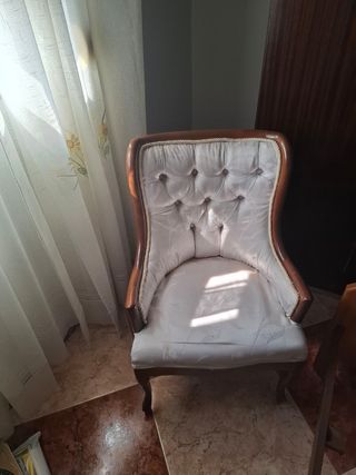 Sillón Luis XV antiguo