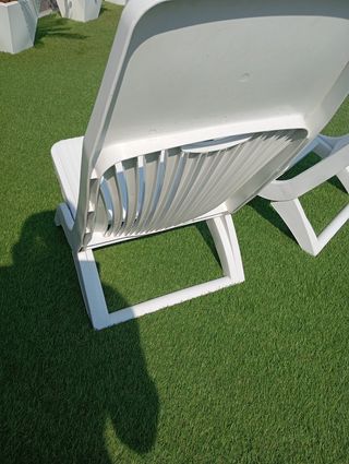 2 Sillas Plegables Playa - Blancas