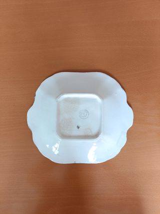 PLATO CERAMICA SELLO "PIKMAN S.A. SEVILLA CARTUJA"