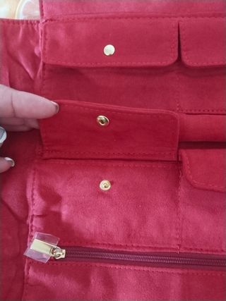 Joyero viaje Carolina Herrera rojo sin estrenar 