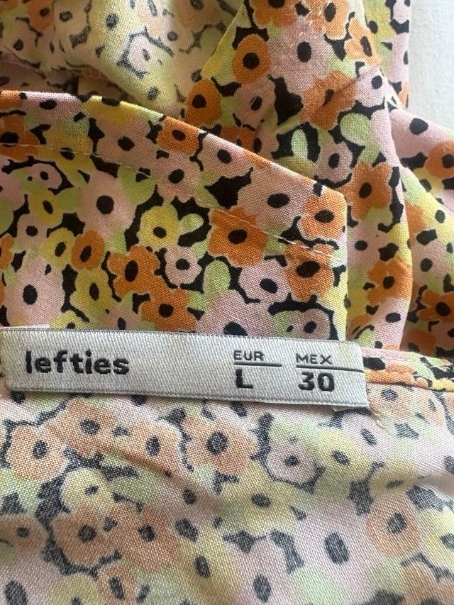Vestido Lefties estampado floral