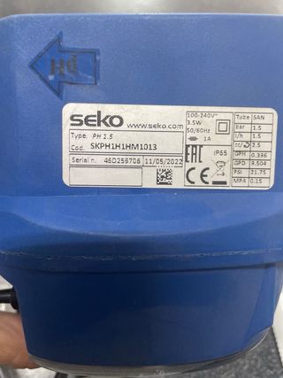 Bomba Peristáltica Dinamyk 1.5L/H