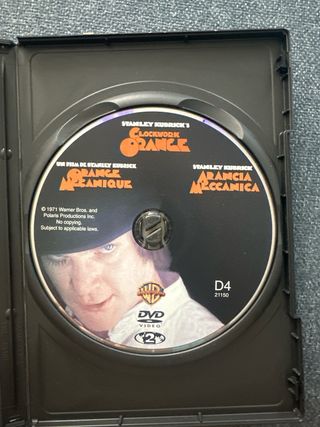 Arancia Meccanica DVD Kubrick Audio in Ita,Fra,Uk