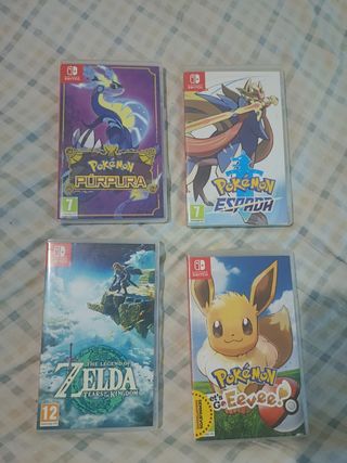 4 Juegos Nintendo Switch