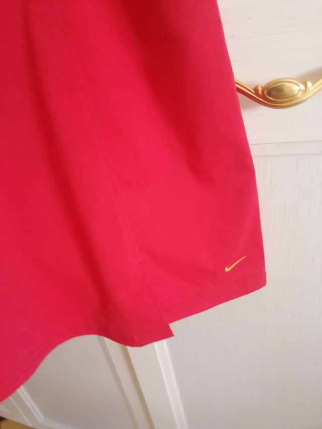 Vestito Nike arancione e rosso