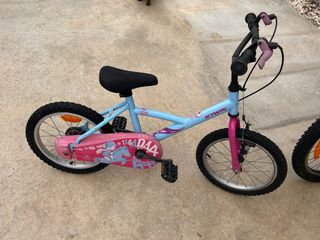 Bicicleta niña BTWIN 16" usada