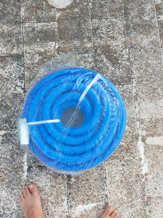 Manguera piscina azul - 1 ud.