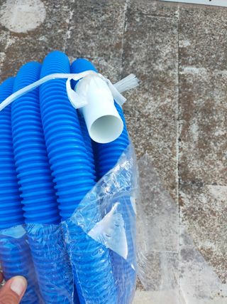 Manguera piscina azul - 1 ud.