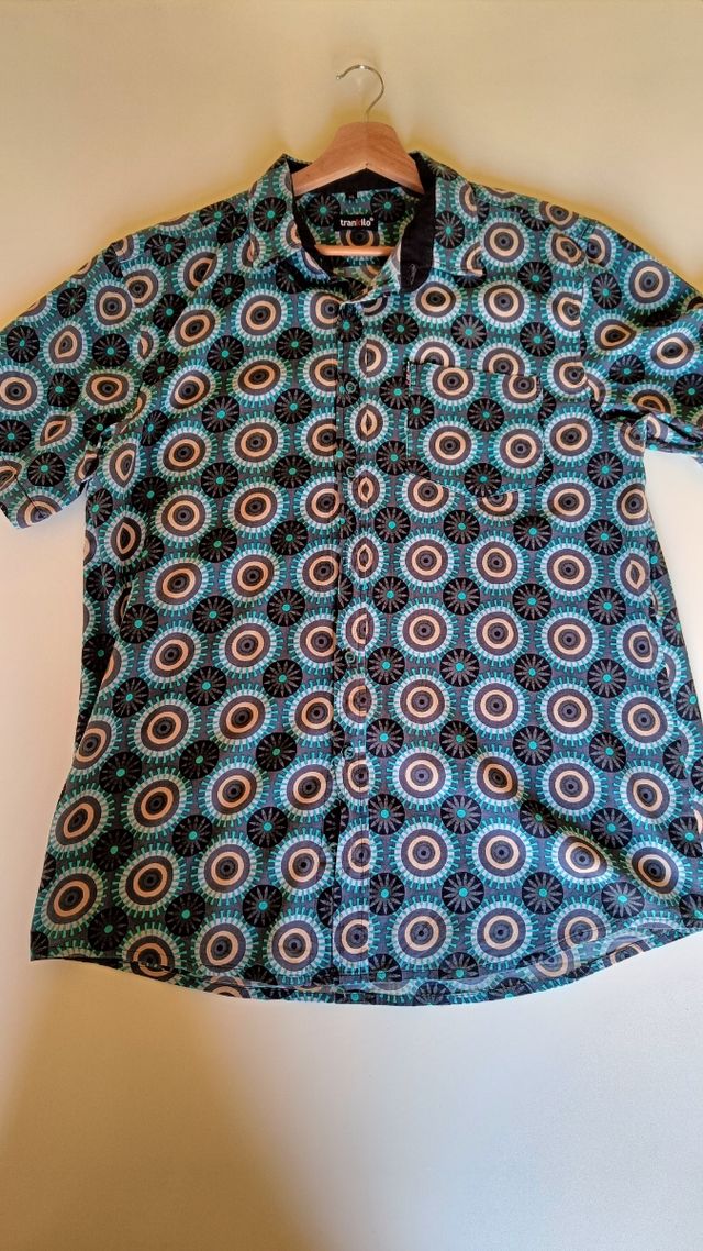 Camisa estampada XL vintage