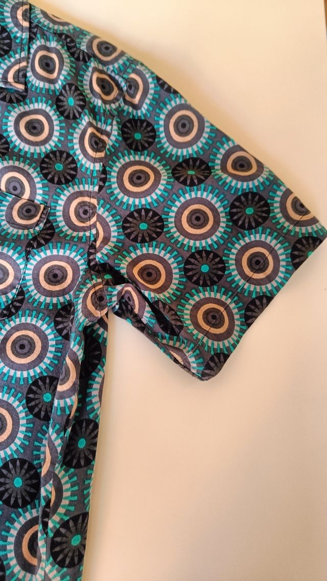 Camisa estampada XL vintage