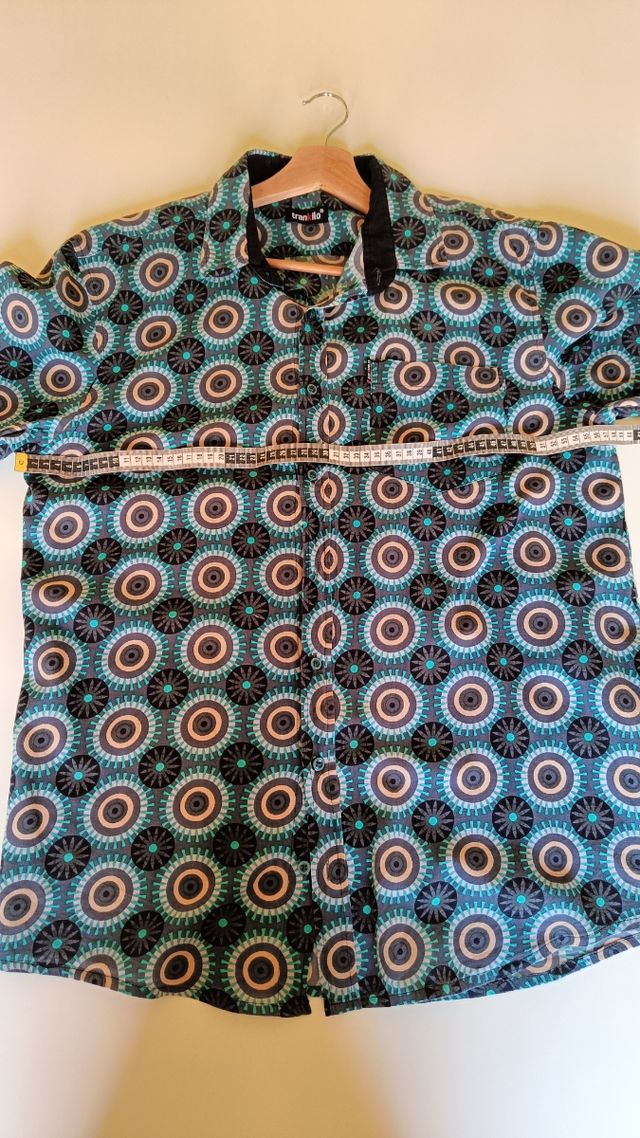 Camisa estampada XL vintage