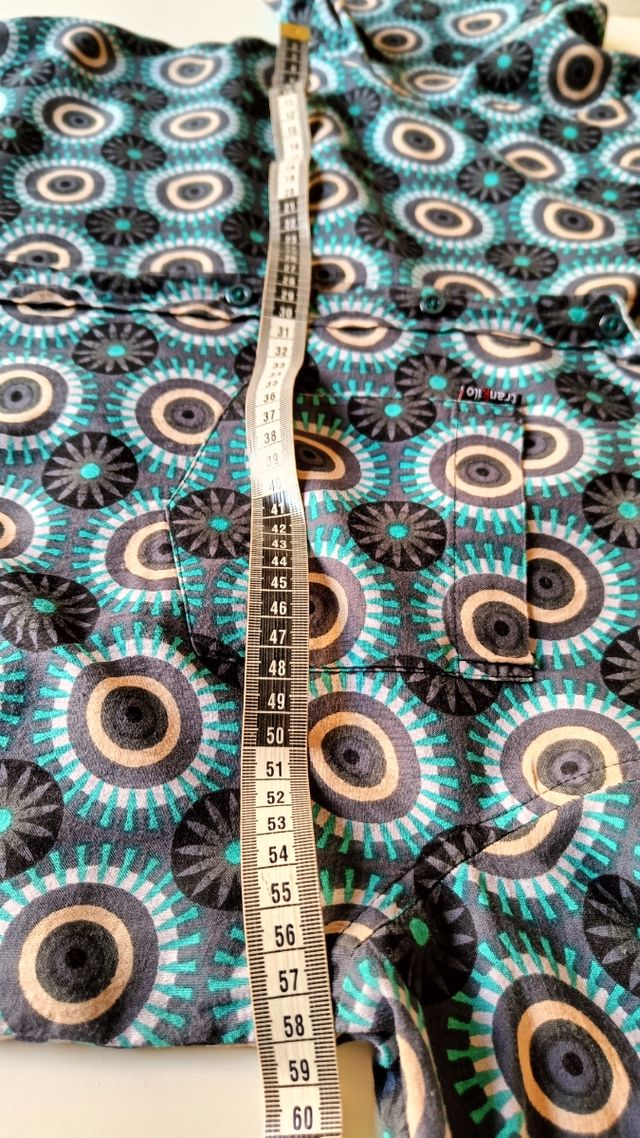 Camisa estampada XL vintage