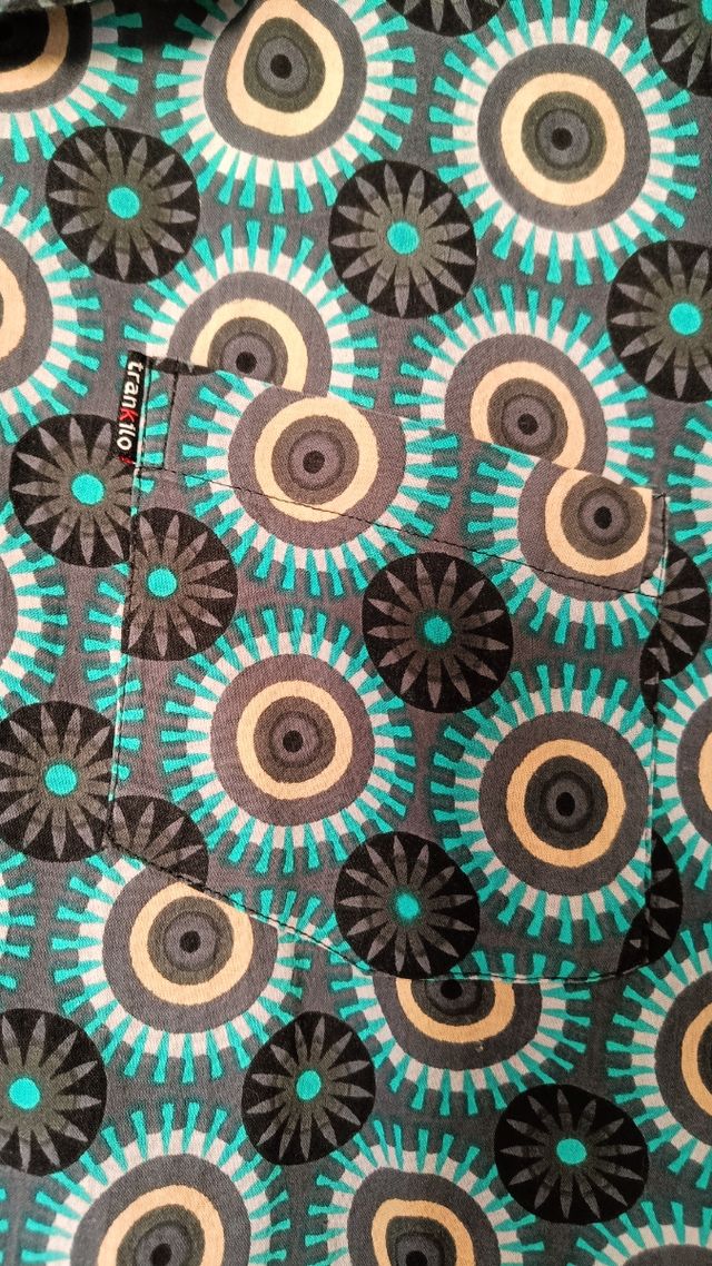 Camisa estampada XL vintage