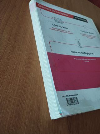 Economía de la empresa 2.º Bachillerato