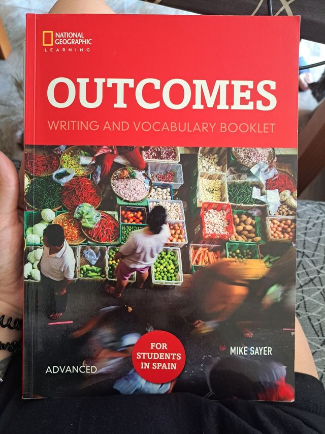 Libro C1 inglés. Libro de texto y libro writing