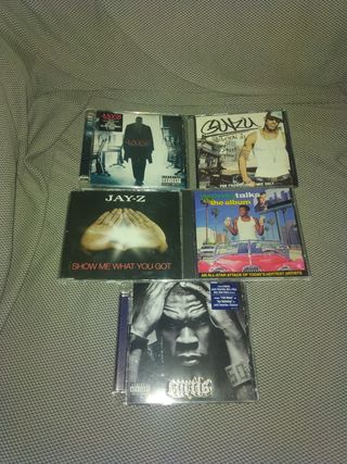 CDs Rap: Jay-Z, 50 Cent, G-Unit